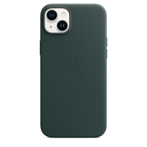 Apple iPhone 14 Plus Leather Case s MagSafe, Forest Green