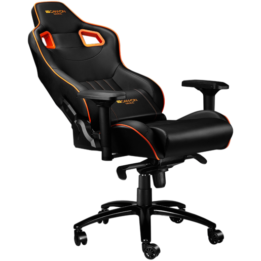CANYON Corax GС-5, gaming stolica, crno narančasta (CND-SGCH5)