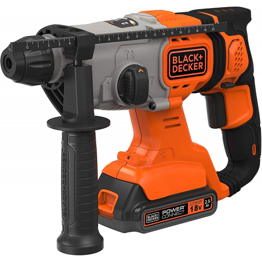 BLACK & DECKER akumulatorska udarna bušilica 18V,2 X 2,5 Ah - BCD900E2K