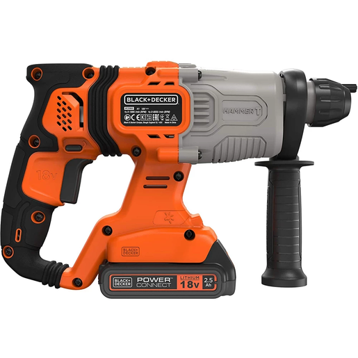 BLACK & DECKER akumulatorska udarna bušilica 18V,2 X 2,5 Ah - BCD900E2K