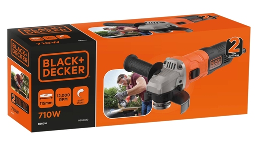 BLACK & DECKER  kutna brusilica 710 W, 115 mm - BEG010