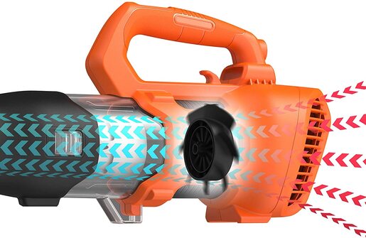 BLACK & DECKER akumulatorski puhač za lišće 18V, BCBL200B - SAMO ALAT