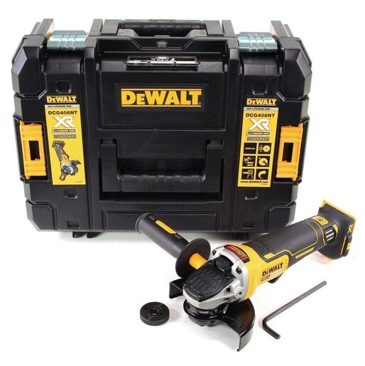 DEWALT akumulatorska kutna brusilica 125 mm 18V u koferu - DCG406NT