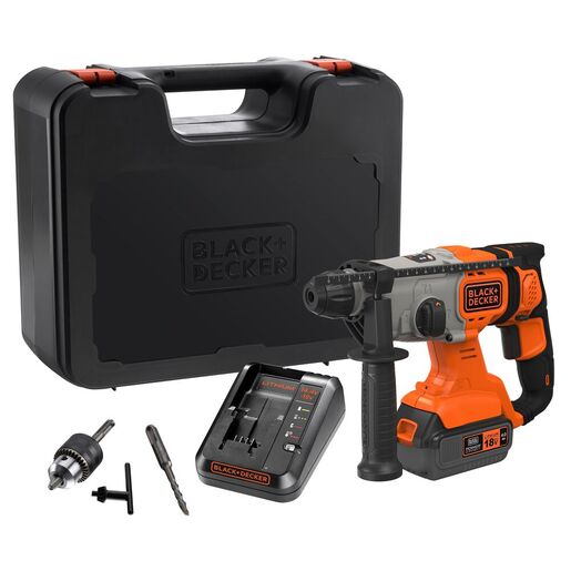 BLACK & DECKER akumulatorska udarna bušilica 18V, 4,0 Ah - BCD900M1K