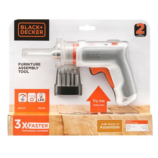 BLACK & DECKER aku odvijač 3,6 V + dodatak - BCRTA01