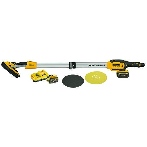 DEWALT akumulatorska brusilica za zidove 18V+ 2x baterija 6,0 Ah + punjač - DCE800T2