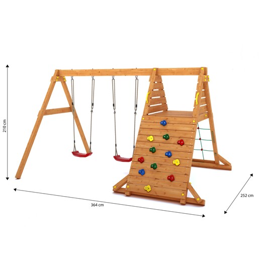 Fungoo drveno dječje igralište Spider King