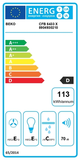 Beko napa CFB 6433 X