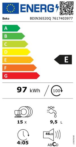 Beko perilica posuđa BDIN36520Q