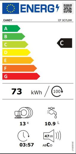 Candy perilica posuđa CF 3C7L0W