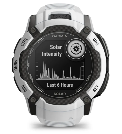 Garmin Instinct 2X SOLAR Whitestone, 50mm, 010-02805-04, pametni sat