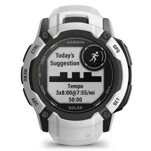 Garmin Instinct 2X SOLAR Whitestone, 50mm, 010-02805-04, pametni sat