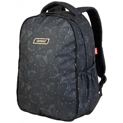 Školski ruksak, ergonomski, Target 2u1 Curved, Sparkling Butterfly