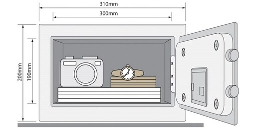 Yale trezor Value Safe Small