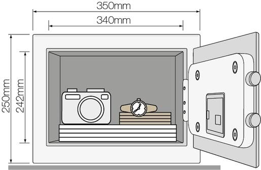 Yale trezor Value Safe Medium