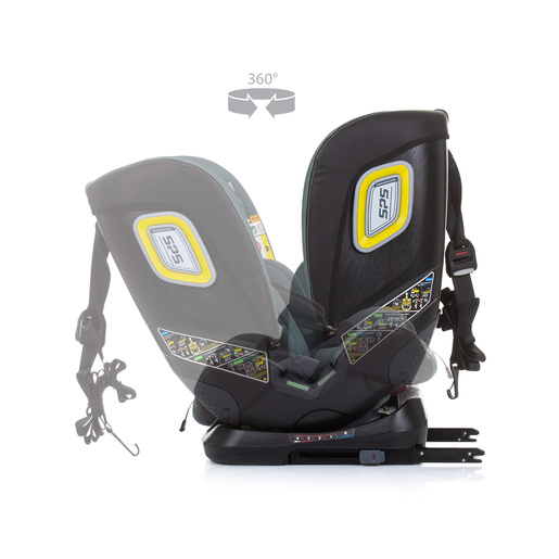 Chipolino autosjedalica 360 i-size - MAX SAFE, aloe