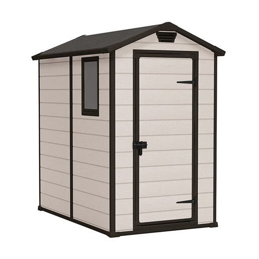 KETER MANOR 4x6 vrtna kućica, bež-smeđa