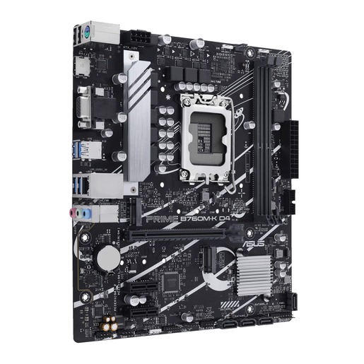 Matična ploča Asus PRIME B760M-K D4, Intel B760, LGA1700, mATX (90MB1DS0-M0EAY0)