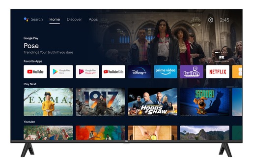 TCL 40" LED TV 40S5400A, FHD, Android Smart TV, Dolby Audio, HDR