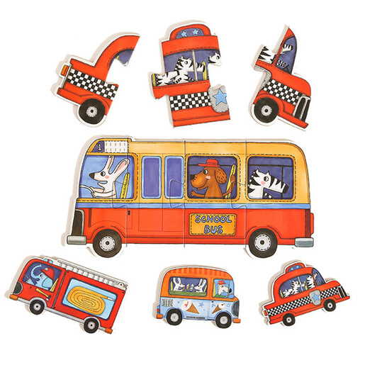 Moje prve puzzle - Prijevozna sredstva