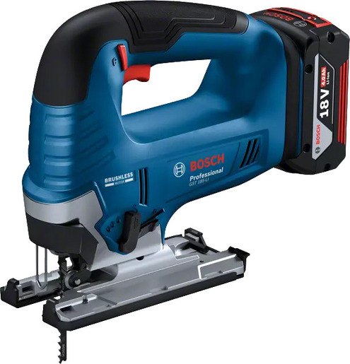 Bosch Professional aku ubodna pila GST 185-LI (stremenasta ručka) + 1x4.0Ah baterija + GAL 18V-40 punjač + kovčeg