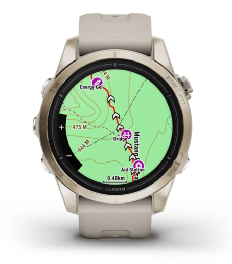 Garmin EPIX PRO g2, 42 mm, Sapphire Soft Gold Light Sand, 010-02802-11, pametni sat