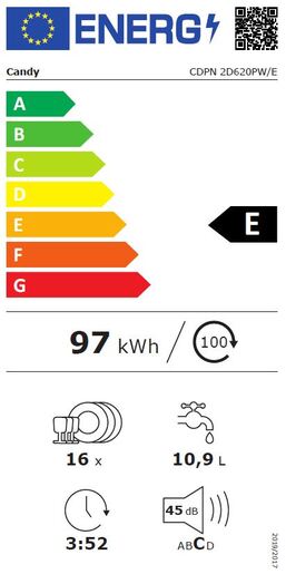 Candy perilica posuđa CDPN 2D620PW/E