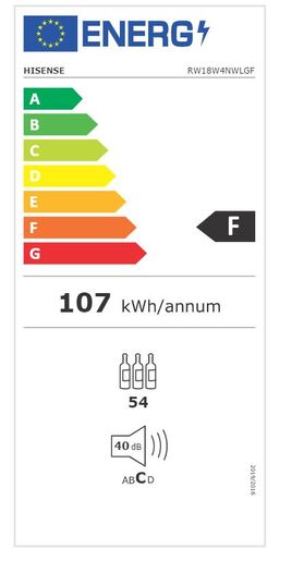Hisense hladnjak za vino RW18W4NWLGF