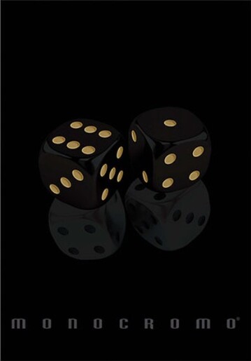 Bilježnica Pigna Monocromo Gold, A4 kvadratići, 42 lista, meki uvez