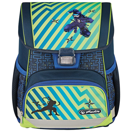 Školska torba anatomska, Herlitz, Loop Funky Ninja