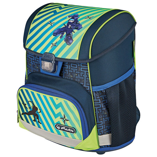 Školska torba anatomska, Herlitz, Loop Funky Ninja