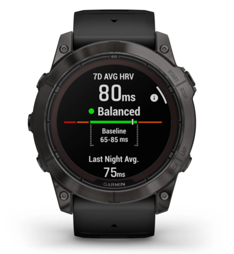 Garmin Fenix 7X PRO Sapphire SOLAR, Tamnosivi titanijski s DLC slojem i crnim remenom, 010-02778-11, pametni sat