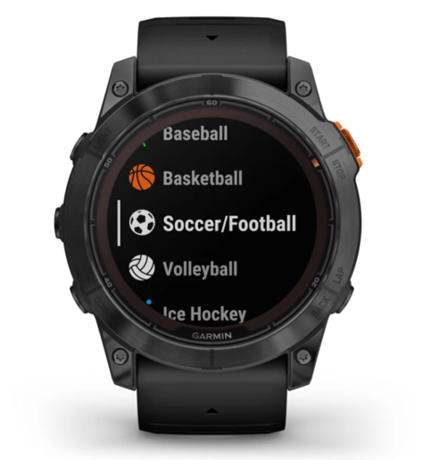 Garmin Fenix 7X PRO SOLAR, Tamnosivi s crnim remenom, 010-02778-01, pametni sat