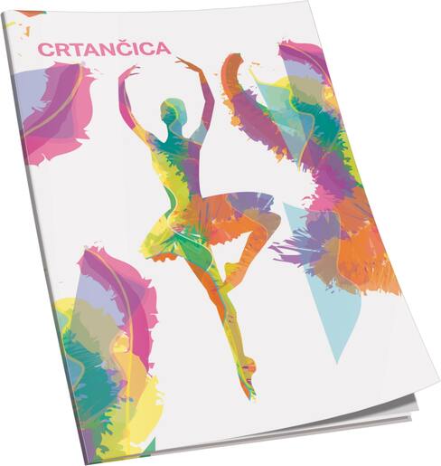 Crtančica za 1 razred Soft+ Connect Girl, B5 linije, meki uvez