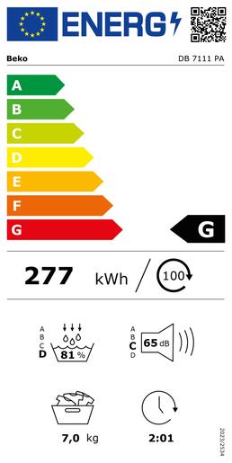 Beko sušilica rublja DB 7111 PA