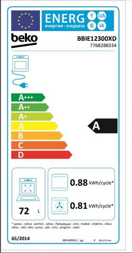 Beko pećnica BBIE12300XD