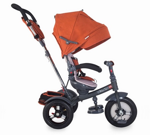 Dječji tricikl Giro Plus, svijetlo crveni