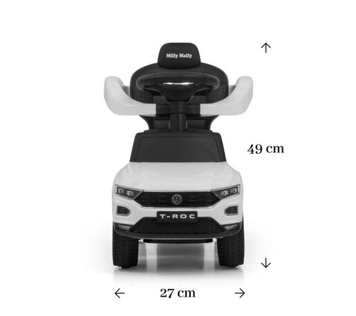 Milly Mally auto-guralica Volkswagen T-Roc, bijela