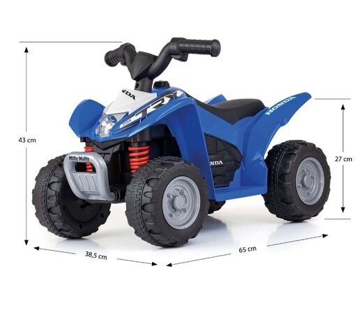 Quad na bateriju Honda ATV, plavi