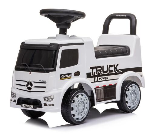 Dječji kamion-guralica Mercedes, bijela