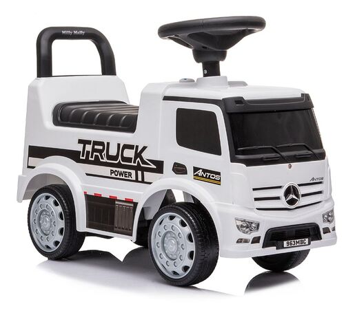 Dječji kamion-guralica Mercedes, bijela