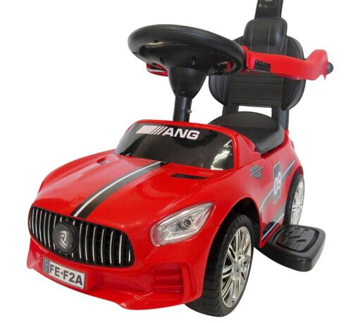 Dječji auto-guralica J7, 3u1, crvena