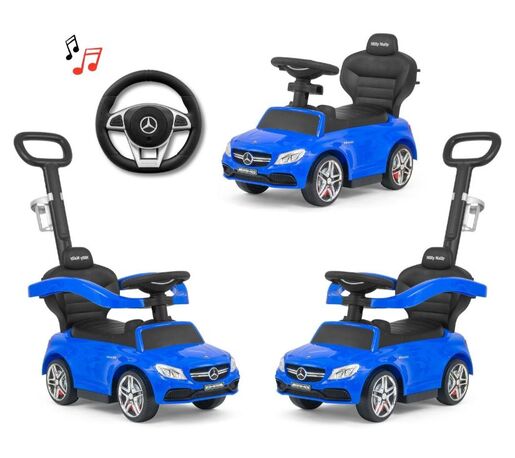 Milly Mally auto-guralica Mercedes AMG C63 Coupe, plava