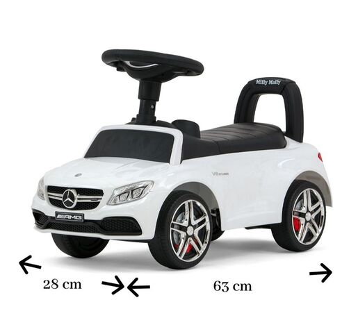 Milly Mally auto bez pedala Mercedes AMG Coupe S, bijeli