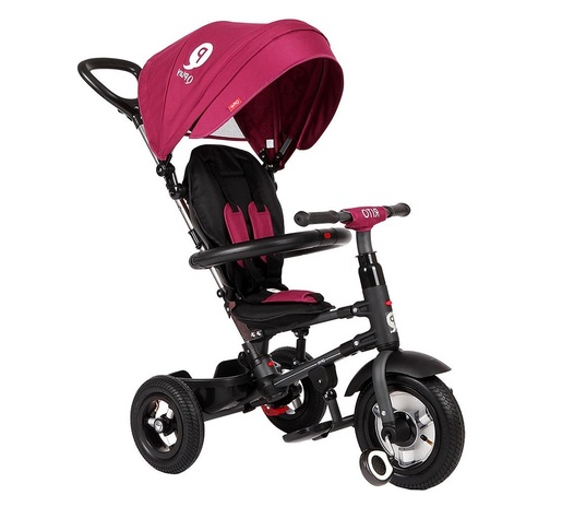 Dječji tricikl Rito, gume na pumpanje, ljubičasti