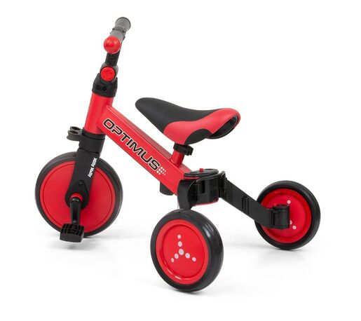 Milly Mally tricikl 3u1 Optimus, crveni