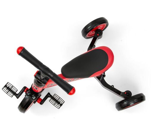 Milly Mally tricikl 3u1 Optimus, crveni