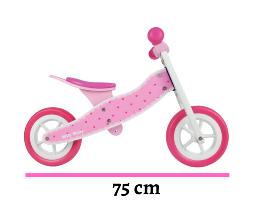 Milly Mally 2u1 tricikl bez pedala, srca