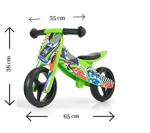 Milly Mally tricikl guralica 2u1 Jake, autići