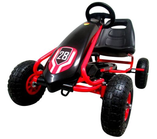 Dječji karting G4 na pedale, crni